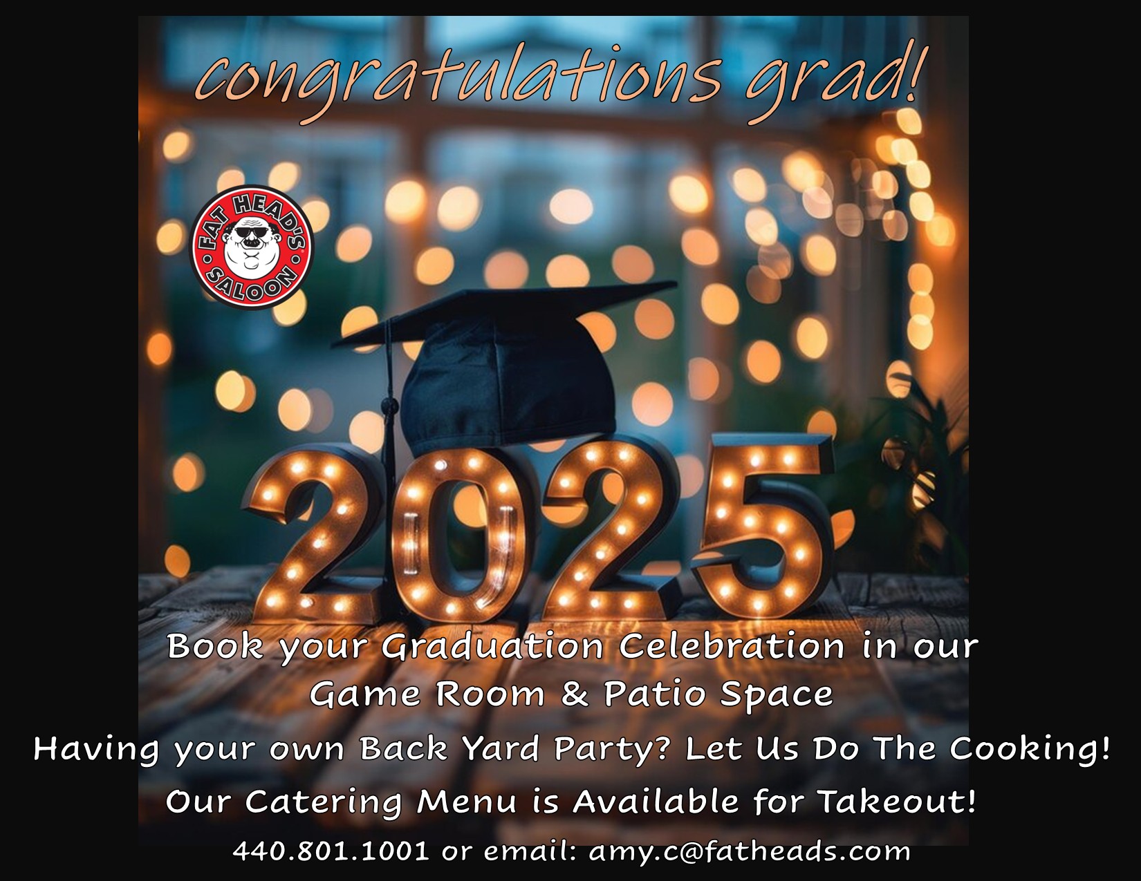 Book your Grad Party!