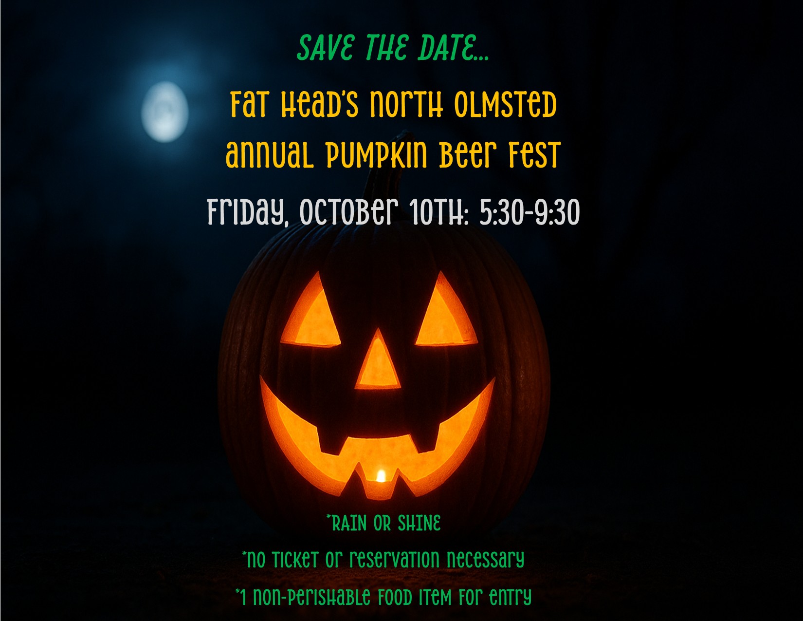 Fat Head's North Olmsted Annual Pumpkin Beer Fest
