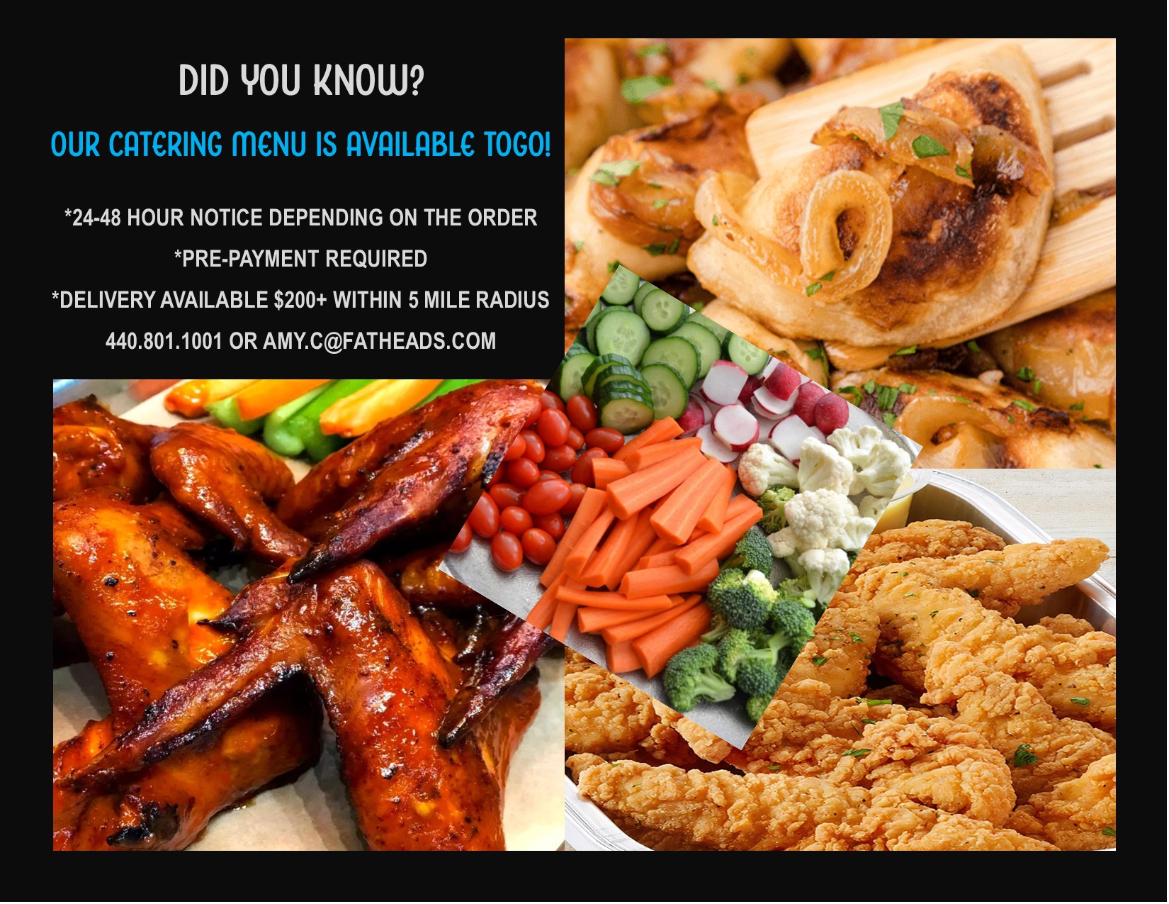 CATERING TOGO!