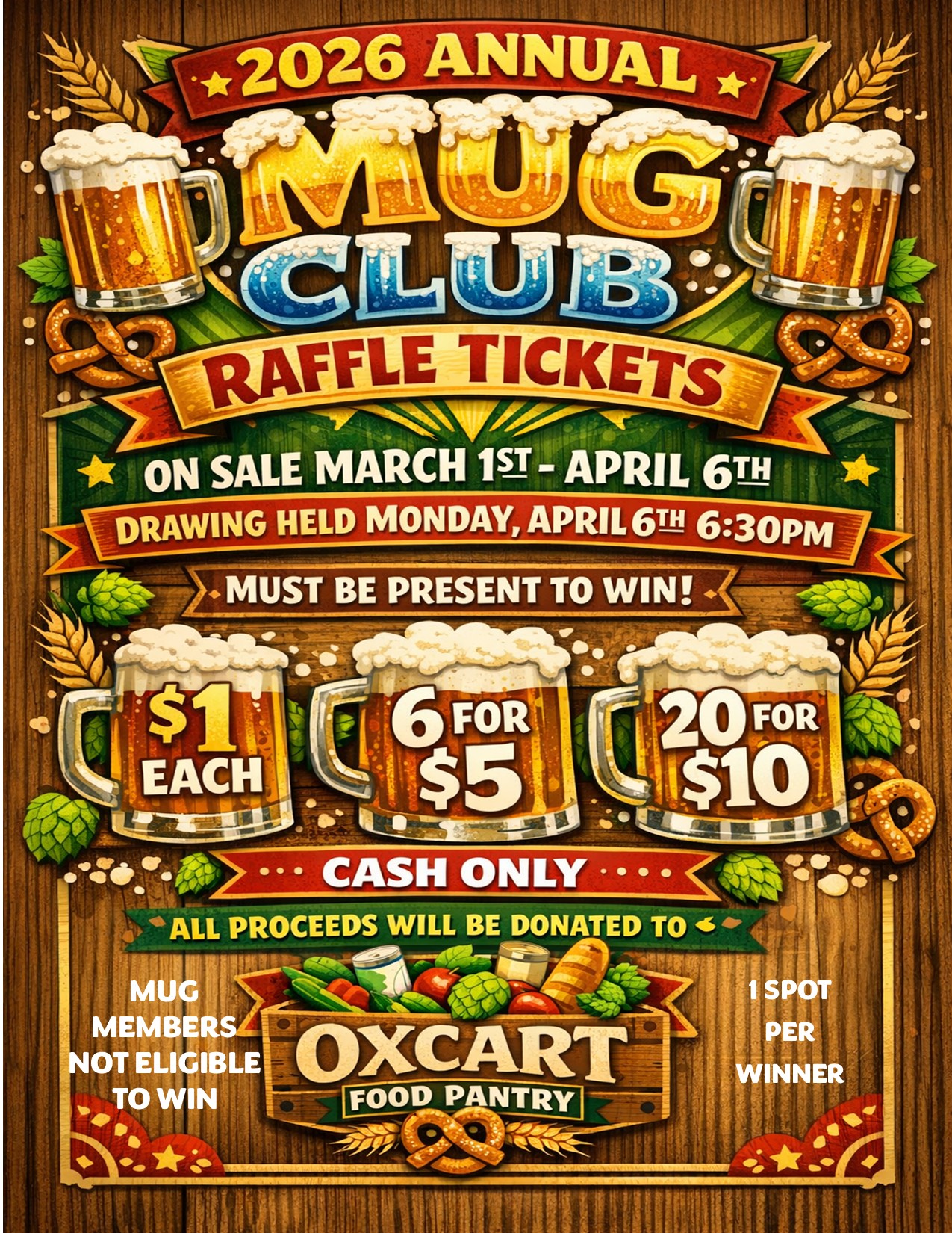 Mug Club Raffle!