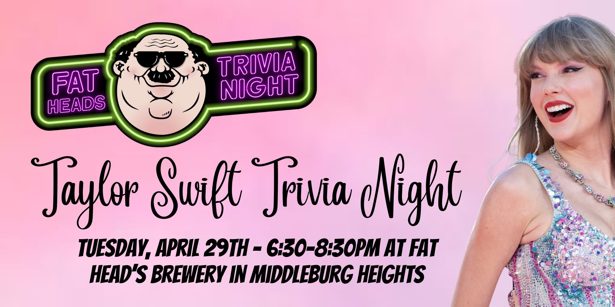 Taylor Swift Trivia at Fat Head's Brewery