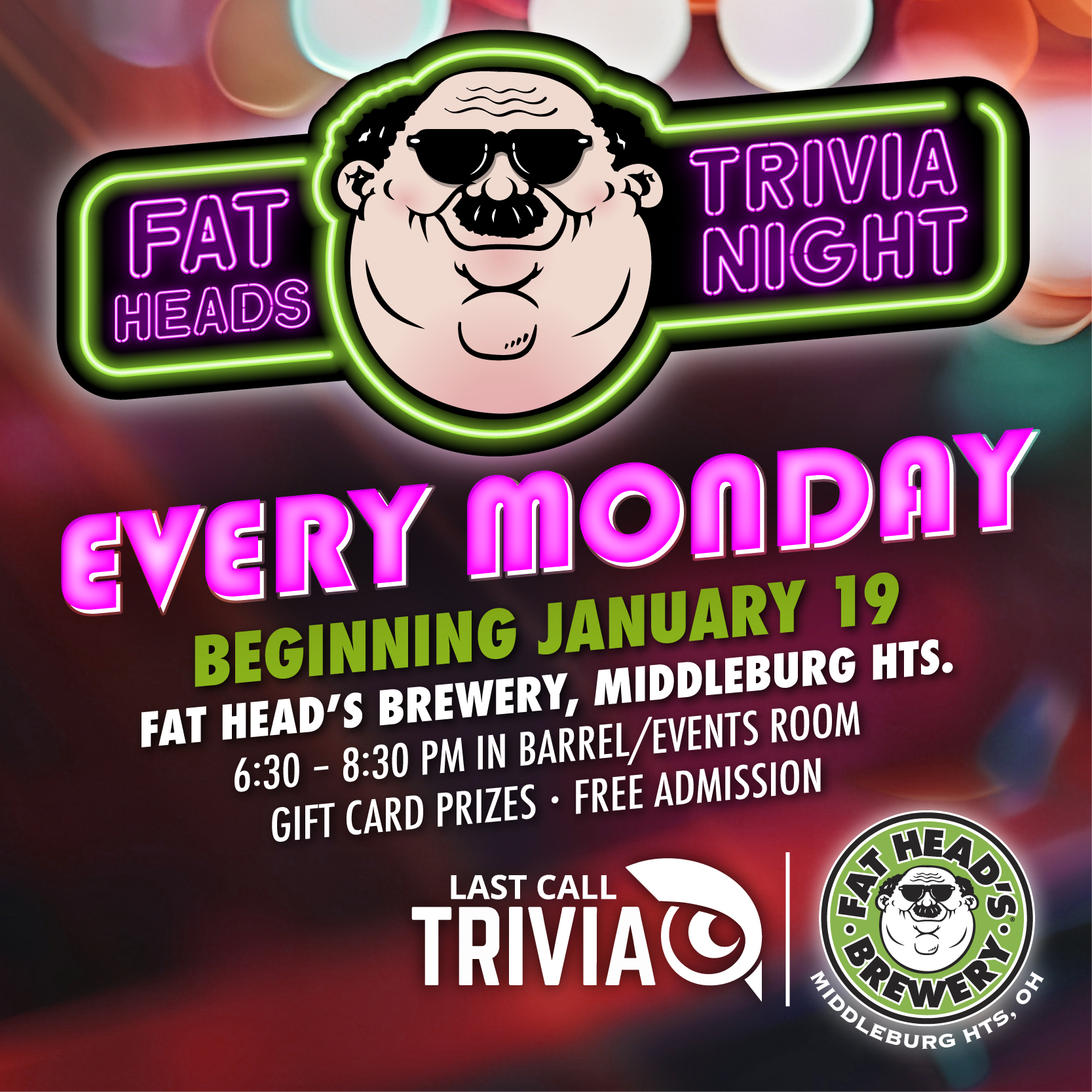 Trivia Mondays with Last Call Trivia