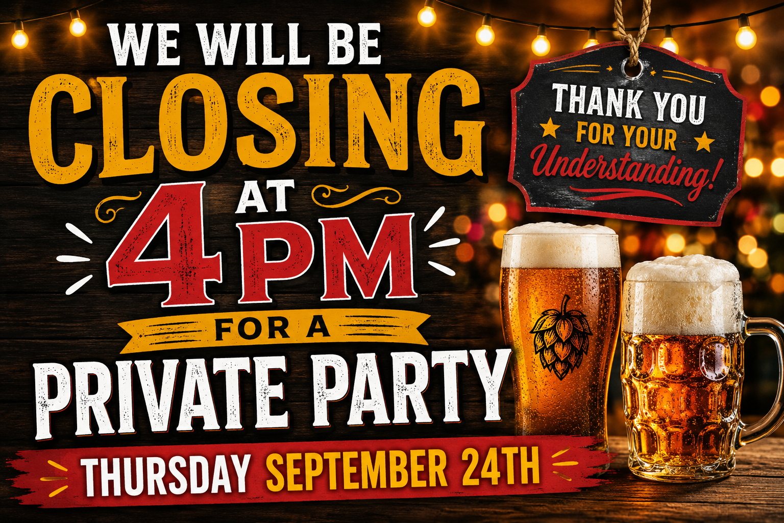Thursday, September 24th...